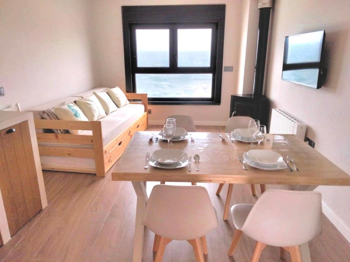Vila Marina. Casa Marinera Con Terraza Sobre El Mar En Caion Cayón Exterior foto